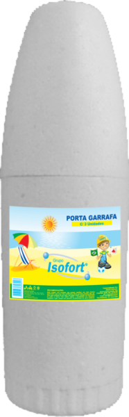 ISOFORT - PORTA GARRAFA TERMICO EPS 600ML - PT.03UN